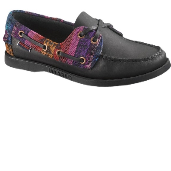 Authentic Sebago Docksides Spinnaker Aztec Shoes - Picture 1 of 7
